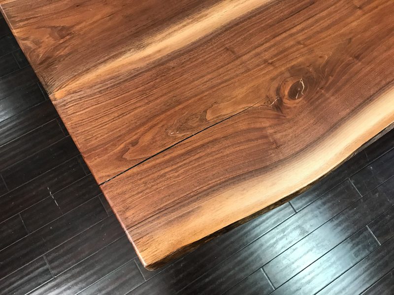 "Live Edge" Table