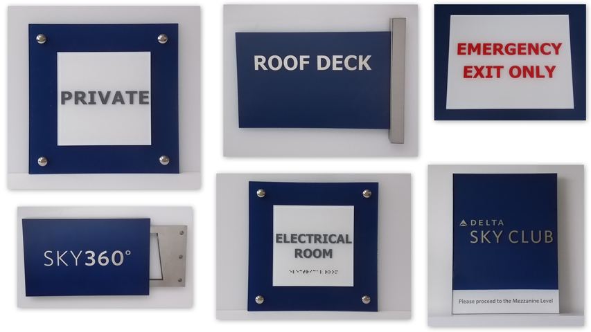concessions signage collage