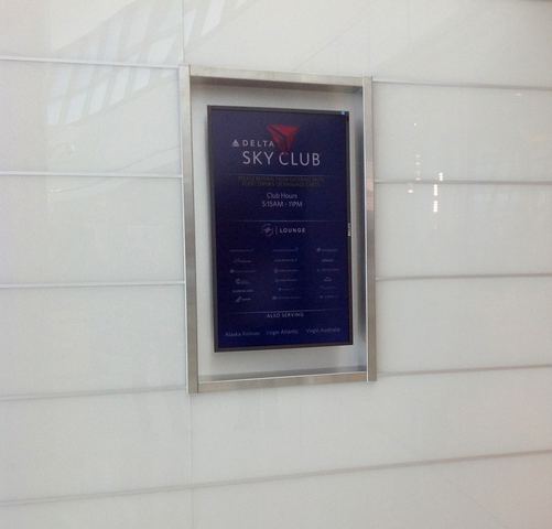 concessions signage white glass cladding system with