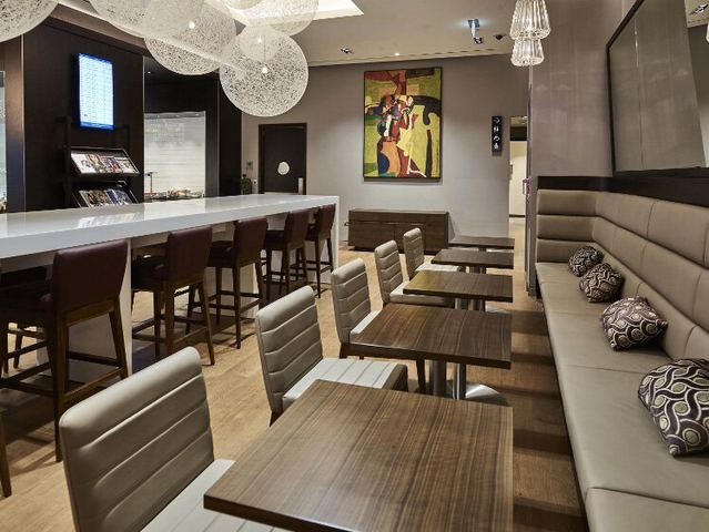 Custom banquette for hospitality locations