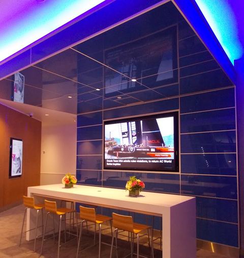 gallery back painted glass wall cladding
